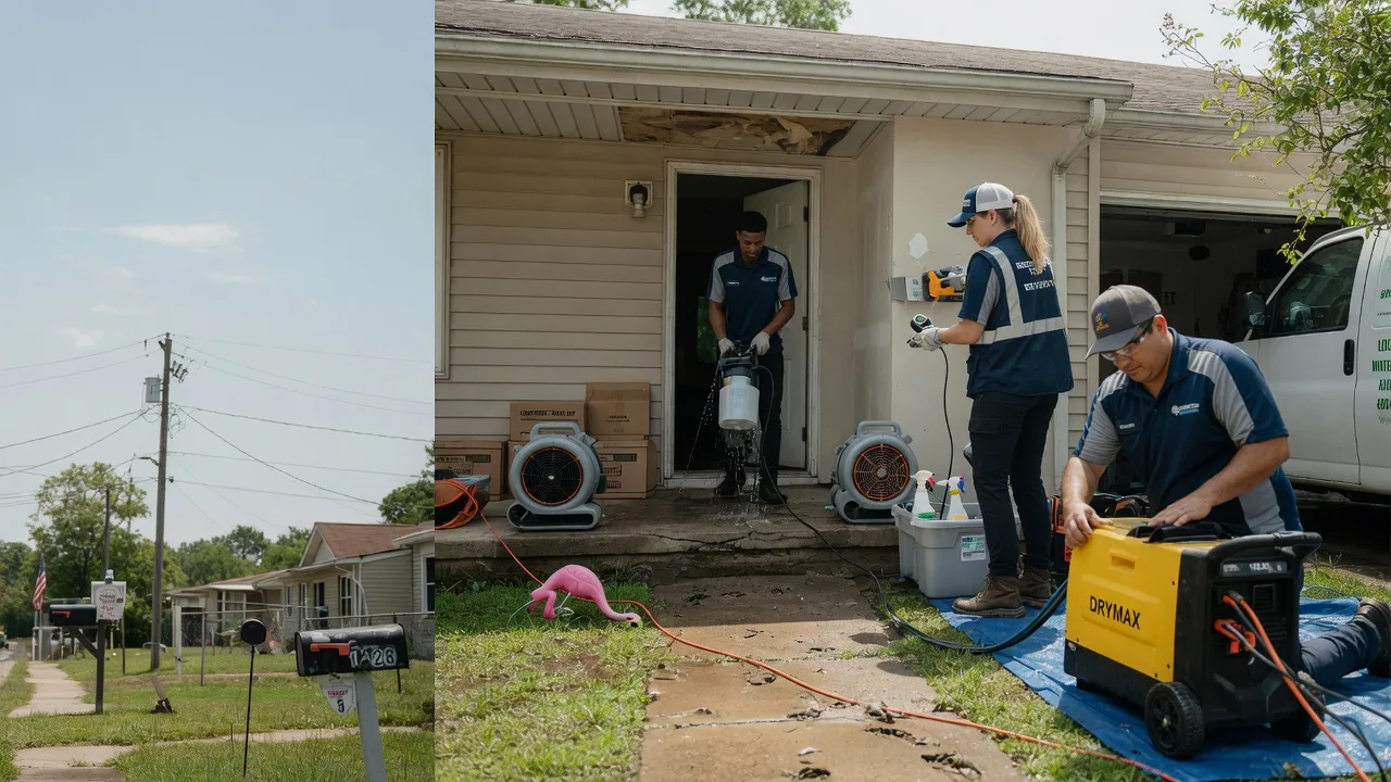 Storm Damage Water Removal in Bloomingdale, IN near me